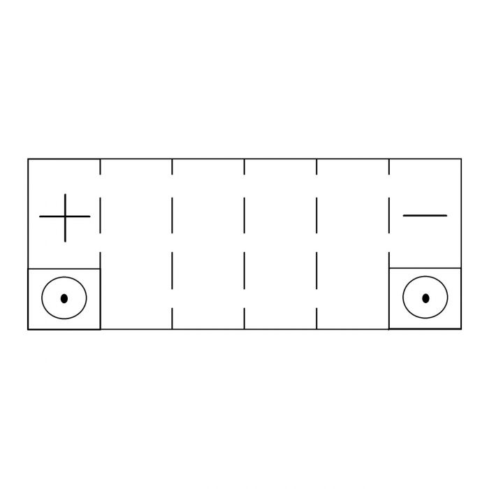 Batteria Yuasa Yb12-ab