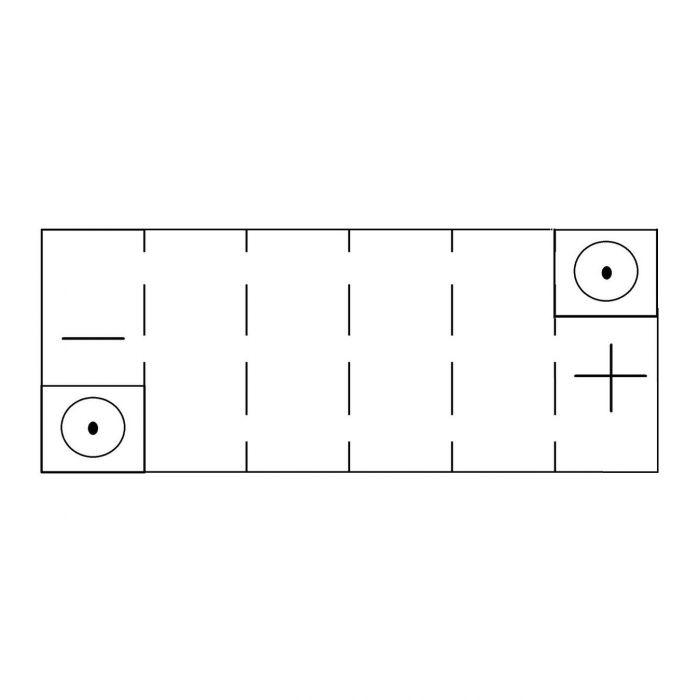 Batteria Yuasa 6n4-2a-4 6v.