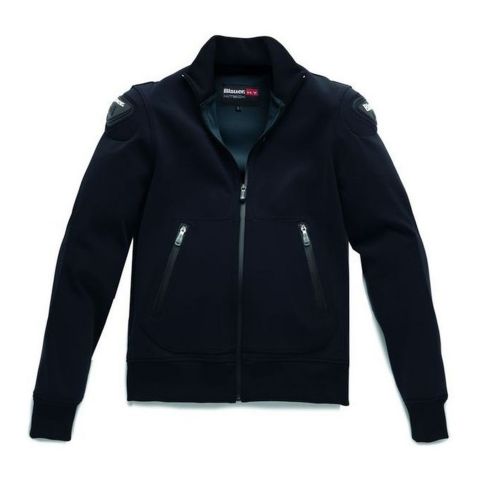 Blauer Easy Woman Pro Jacke aus schwarzem Asphaltgewebe