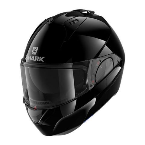 Casco Modulare Shark Evo Es Blank Black