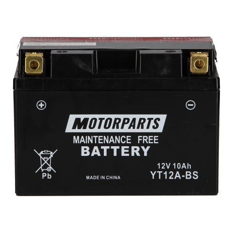 Batteria Motorparts Yt12a-bs Agm - Pronta All'uso