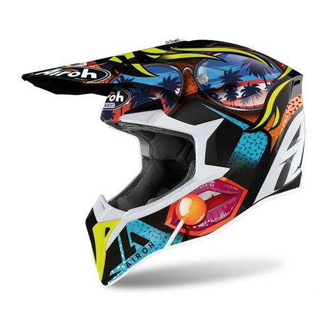 Casco Off Road Airoh Wraap Lollipop Gloss