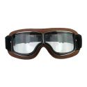 Occhiali Con Lente Trasparente Cgm California Marrone