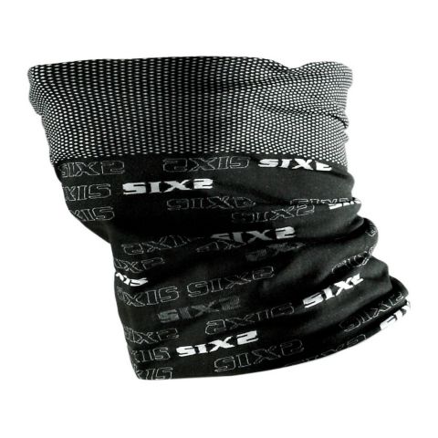 Mehrzweck-Nackenwärmer in Carbon-Unterwäsche Sixs Black Carbon