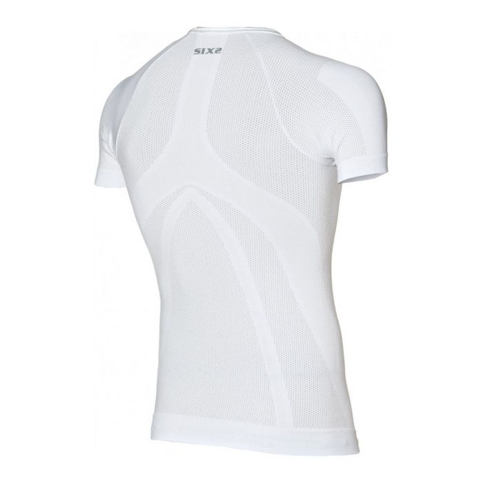 T-shirt Girocollo In Carbon Underwear Sixs White Carbon