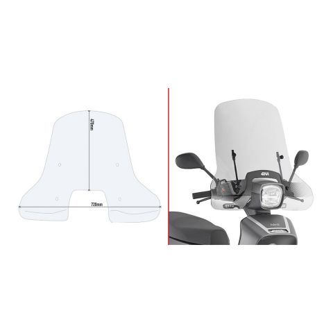 Schermo Givi Askoll Ngs1-ngs2 Ngs3