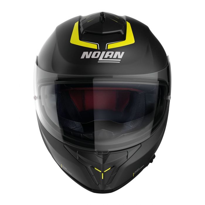 Casco Integrale Nolan N80-8 Staple N-com Yellow Black Matt