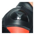 Giacca In Pelle Dainese Racing 4 Black/fluo-red