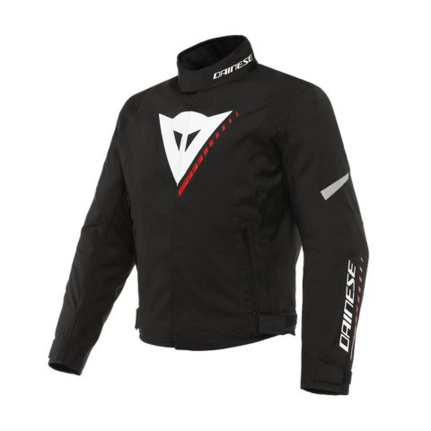 3 Seasons Jacke Dainese Veloce D-dry Schwarz/Weiß/Lava-Rot