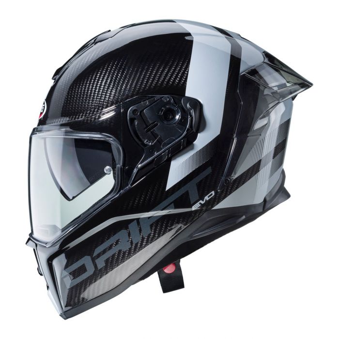 Casco Integrale Caberg Drift Evo Carbon Sonic Anthracite/white