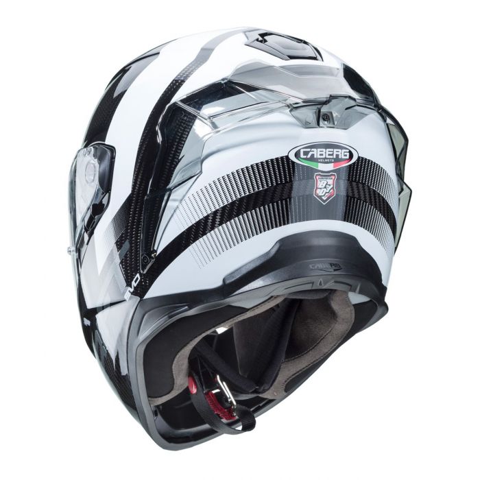 Casco Integrale Caberg Drift Evo Carbon Sonic Anthracite/white