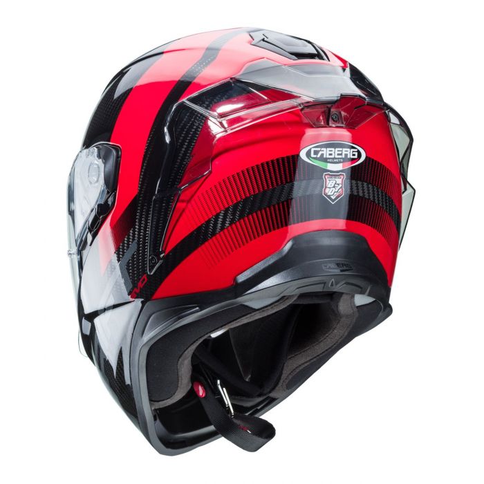 Casco Integrale Caberg Drift Evo Carbon Sonic Anthracite/red