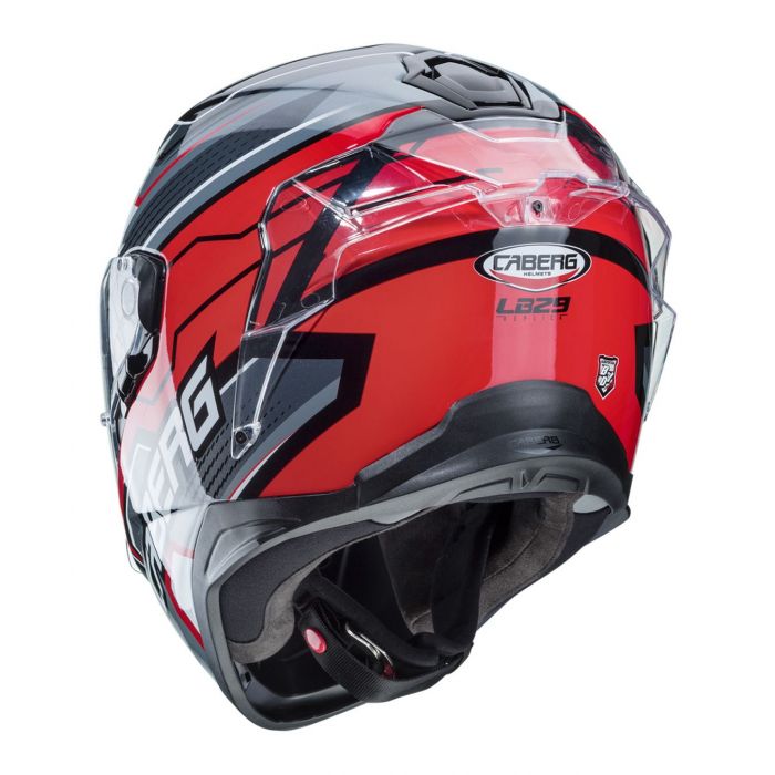 Casco Integrale Caberg Drift Evo Lb29 Black/anthracite/red
