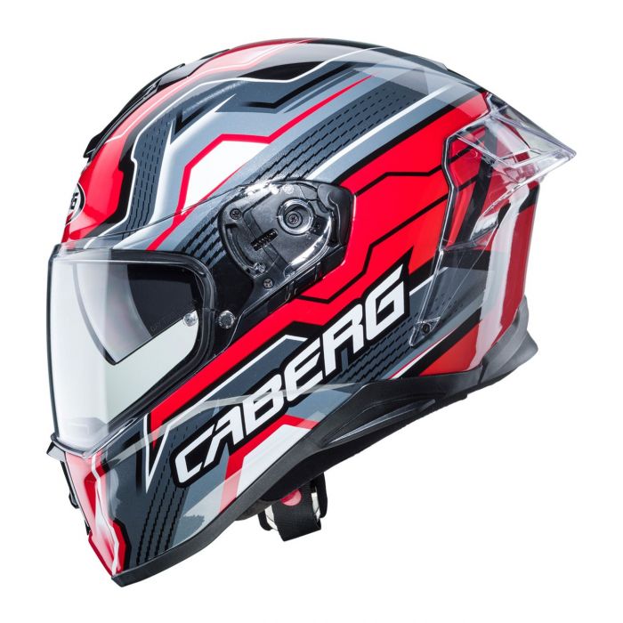 Casco Integrale Caberg Drift Evo Lb29 Black/anthracite/red