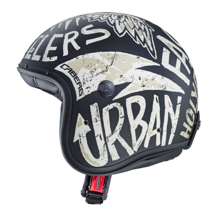 Casco Jet Caberg Freeride Nuke Matt Black/grey