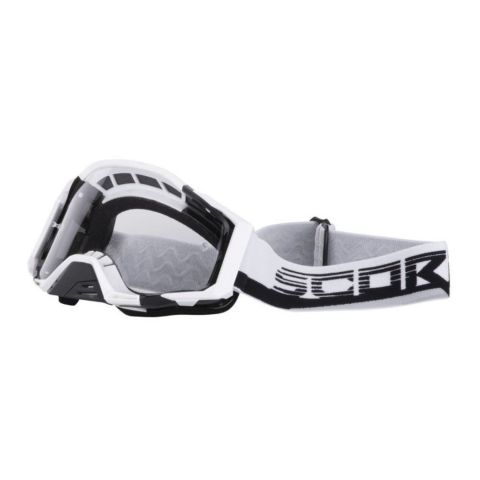 Maschera Scorpion White/black E21