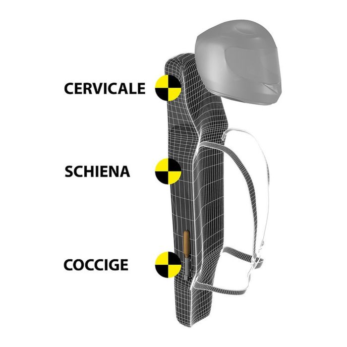 Zaino Motoairbag Vzero Plus Rosso