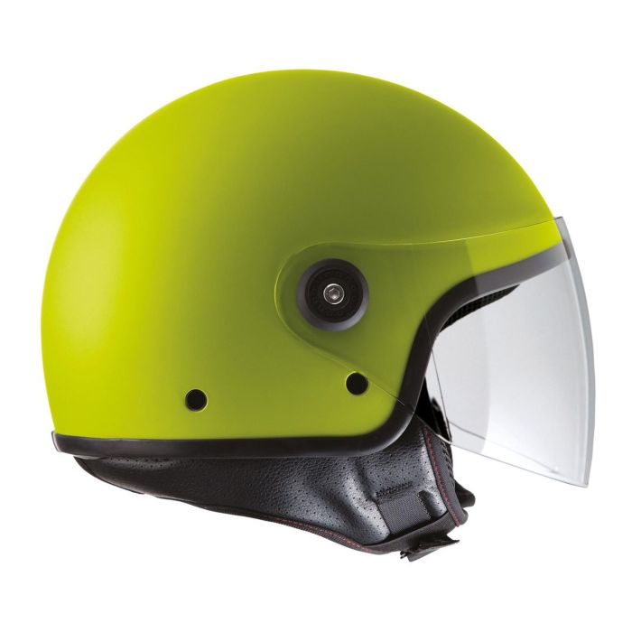 Casco Demi Jet Tucano Urbano El Jettin Giallo Hi-vis Opaco