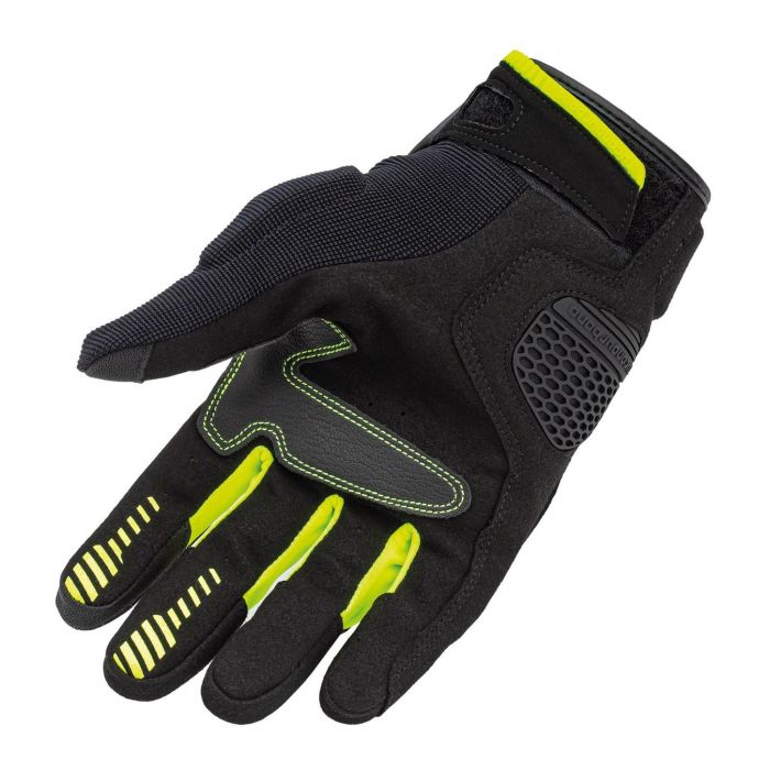Guanti Estivi Tucano Urbano Stacca Nero-giallo Fluo