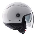 Casco Jet Tucano Urbano El Top Bianco Ghiaccio Luci