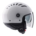 Casco Jet Tucano Urbano El Top Bianco Ghiaccio Luci
