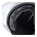 Casco Jet Tucano Urbano El Top Bianco Ghiaccio Luci