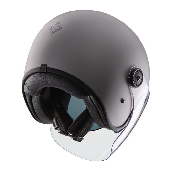 Casco Jet Tucano Urbano El Fast Grigio Moondust Opac