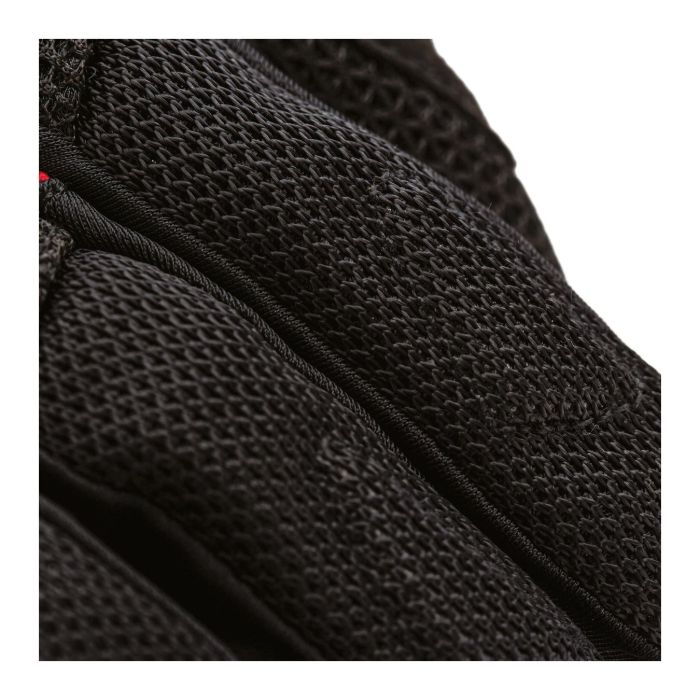 Guanti Tucano Urbano Penna Mesh Nero–rosso