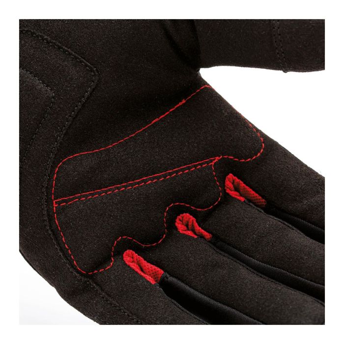 Guanti Tucano Urbano Penna Mesh Nero–rosso