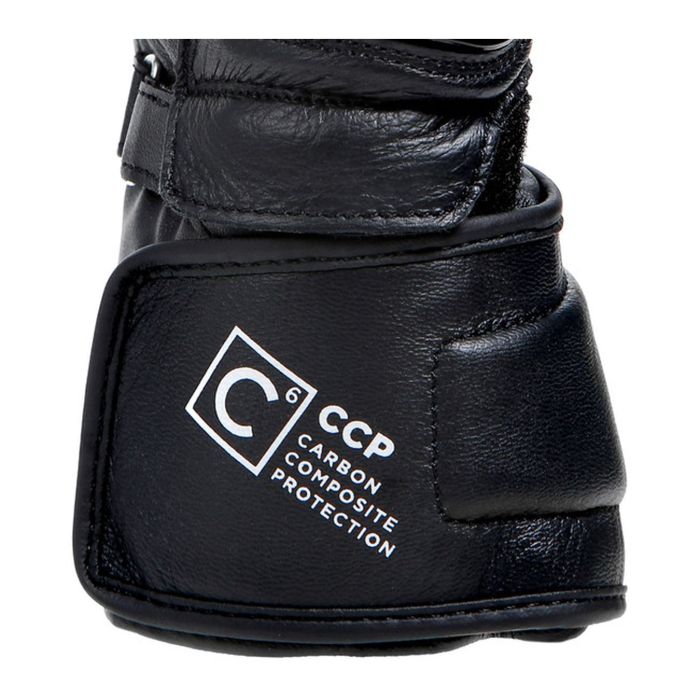 Guanti In Pelle Carbon 4 Lady Lunghi Black/black/white