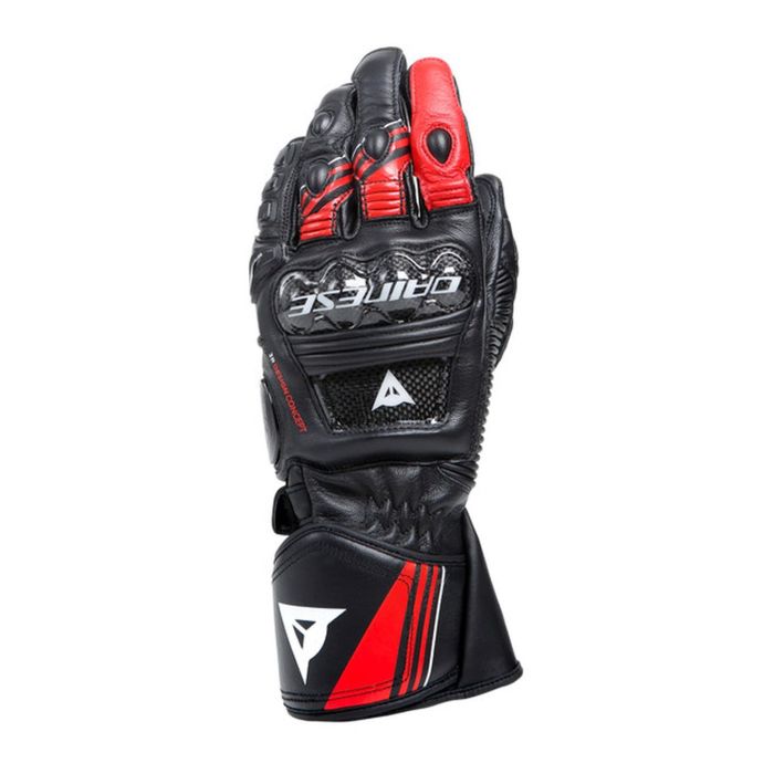 Guanti In Pelle Dainese Druid 4 Black/lava-red/white