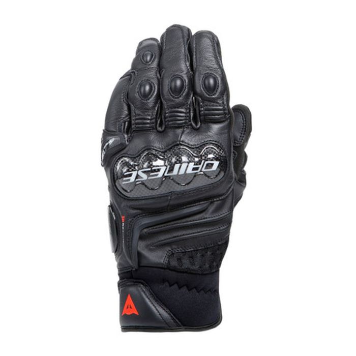 Guanti In Pelle Dainese Carbon 4 Corti Black/black