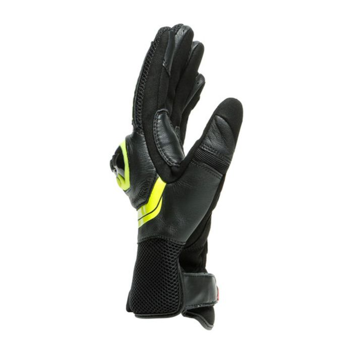 Guanti Unisex In Pelle Dainese Mig 3 Black/fluo-yellow