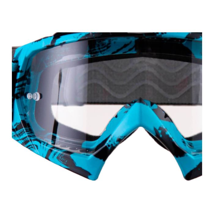 Occhiali Con Lente Trasparente Cgm Extreme Azzurro