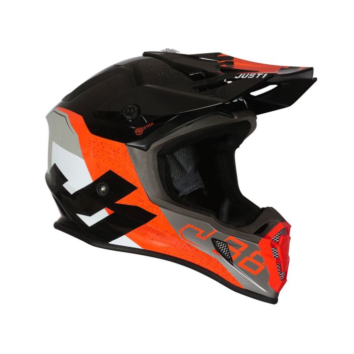 Casco Off-road/cross Just1 J38 Korner Orange Black