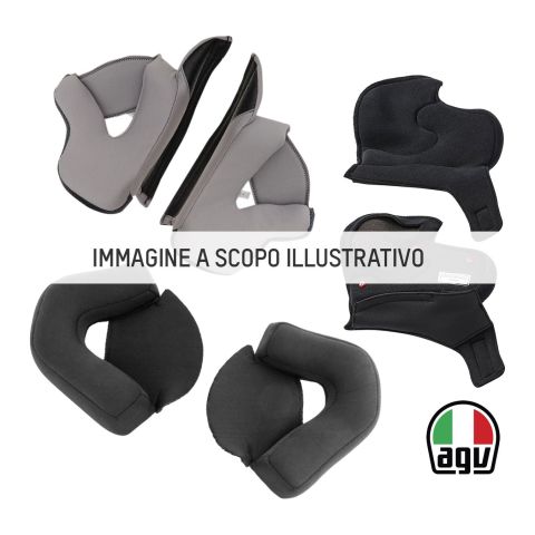 Guanciali Agv Per Corsa R Tg.l Nero