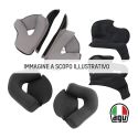 Guanciali Agv Per Corsa R Tg.l Nero