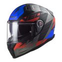 Casco Integrale Ls2 Ff811 Vector Ii Absolute Matt Black Red Blue