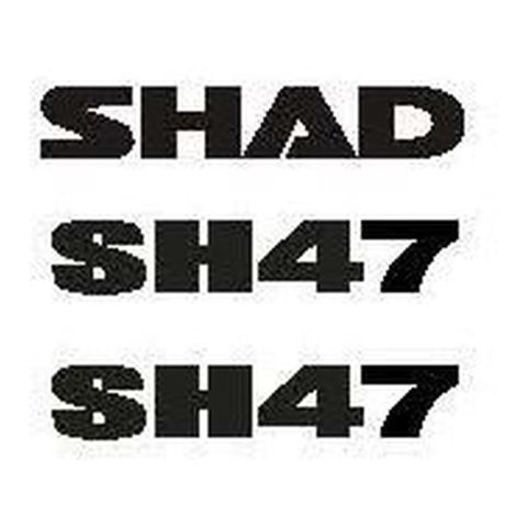 Set Adesivi Shad Per Bauletto Sh47