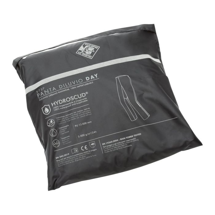Pantalone Antipioggia Diluvio Day Nero