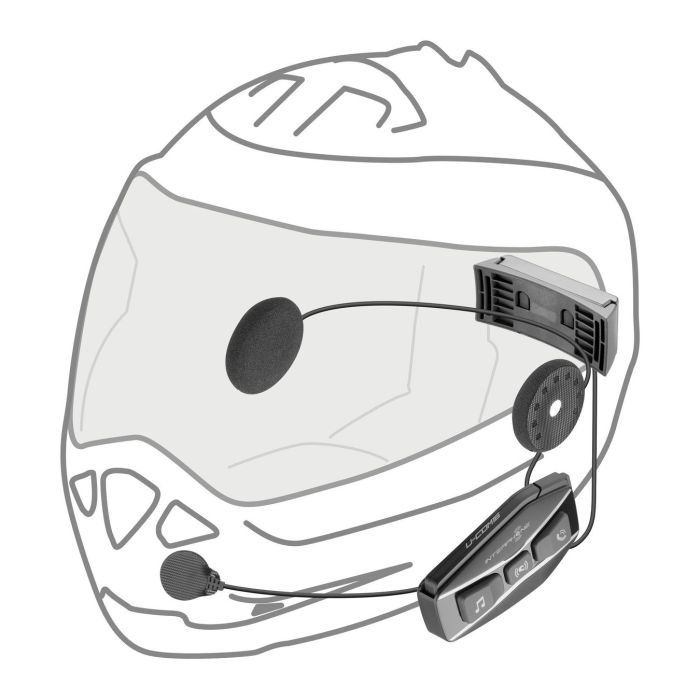 Auricolare Bluetooth Ucom16 Da Casco