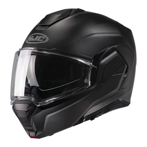 Hjc Casque Flip-Up Semi Flat Noir