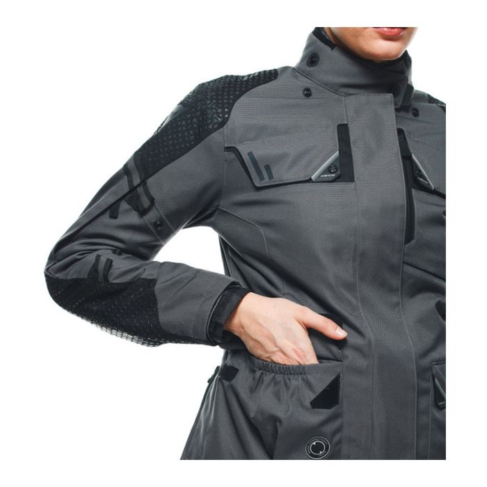 Giacca Touring Dainese Ladakh 3l D-dry Lady Iron-gate/black