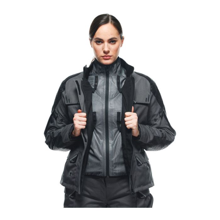 Giacca Touring Dainese Ladakh 3l D-dry Lady Iron-gate/black