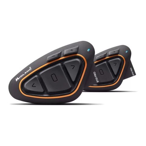 Interfono Midland Btx1 Pro Twin Hifi Speaker Interfono Moto-2022