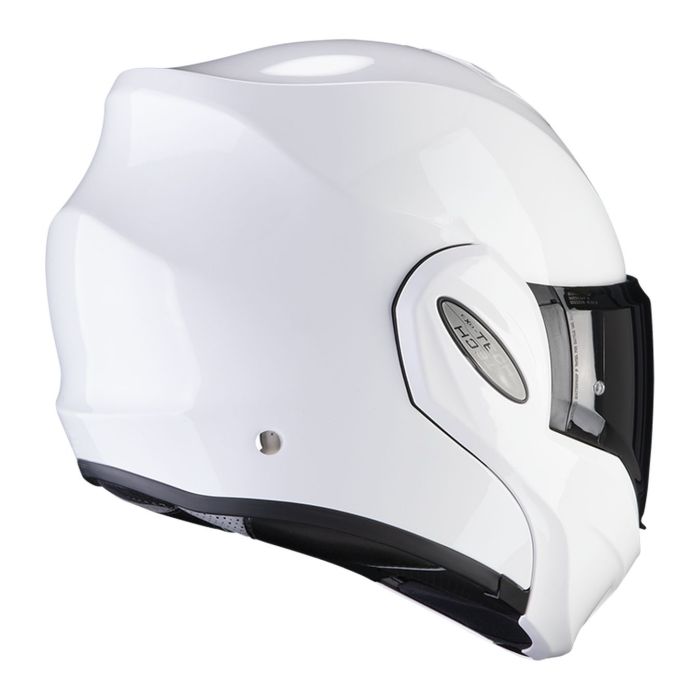Casco Modulare Flip Back Scorpion Exo-tech Evo Solid White