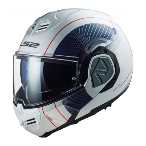 Casco Modulare Ls2 Ff906 Advant Cooper White Blue