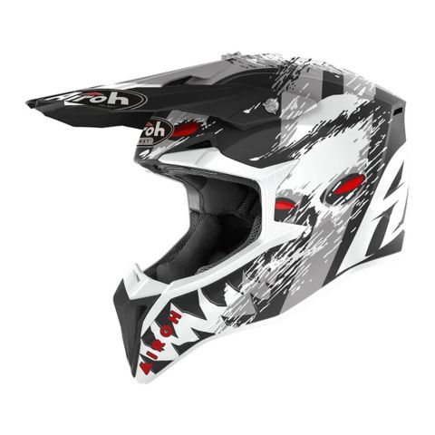 Casco todoterreno Airoh Wraap Demon Matt