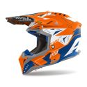 Casco Airoh Off Road Aviator 3 Spin Orange Fluo Matt