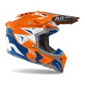 Casco Airoh Off Road Aviator 3 Spin Orange Fluo Matt
